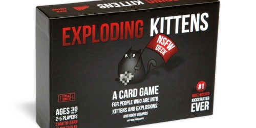 Exploding Kittens NSFW Edition Card Game Only $11 (Regularly $20) at Woot – For Adults Only