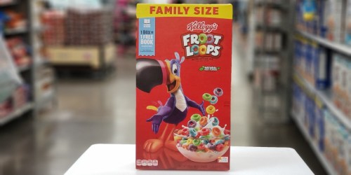 Kellogg’s Froot Loops Family Size Cereal 3-Pack Only $12 Shipped on Amazon