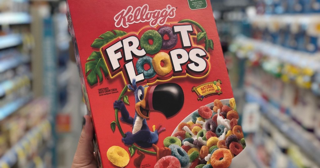 kelloggs froot loops cereal
