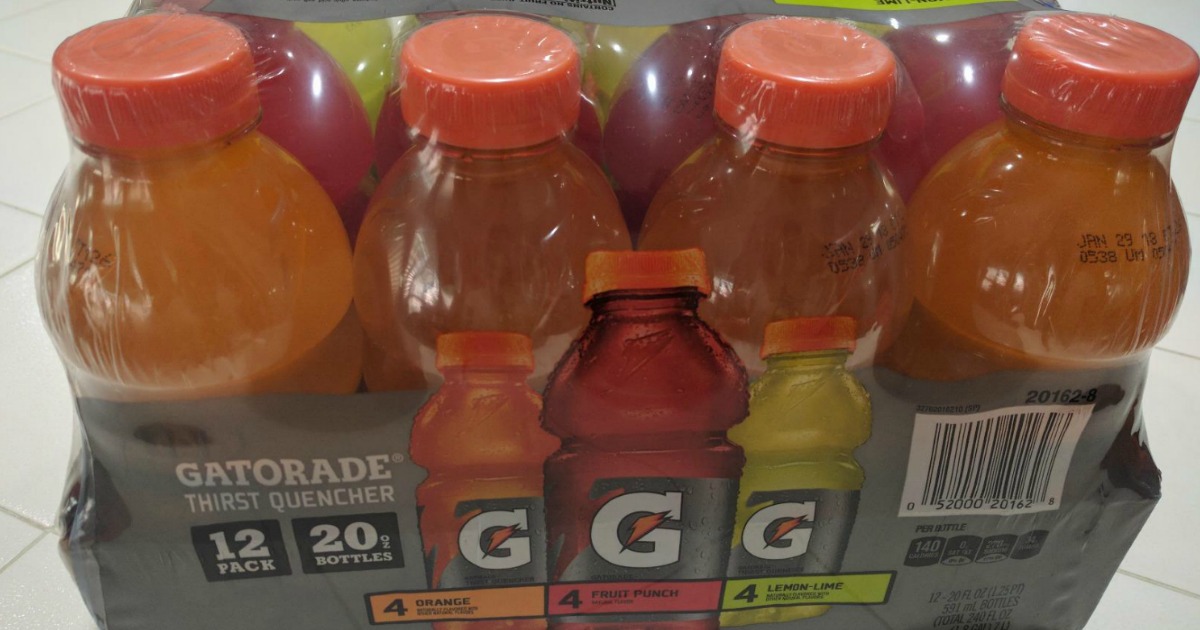 Gatorade bottles