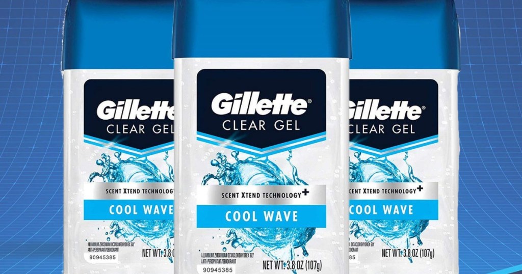 Gillette Cool Wave Deodorant 3-pack