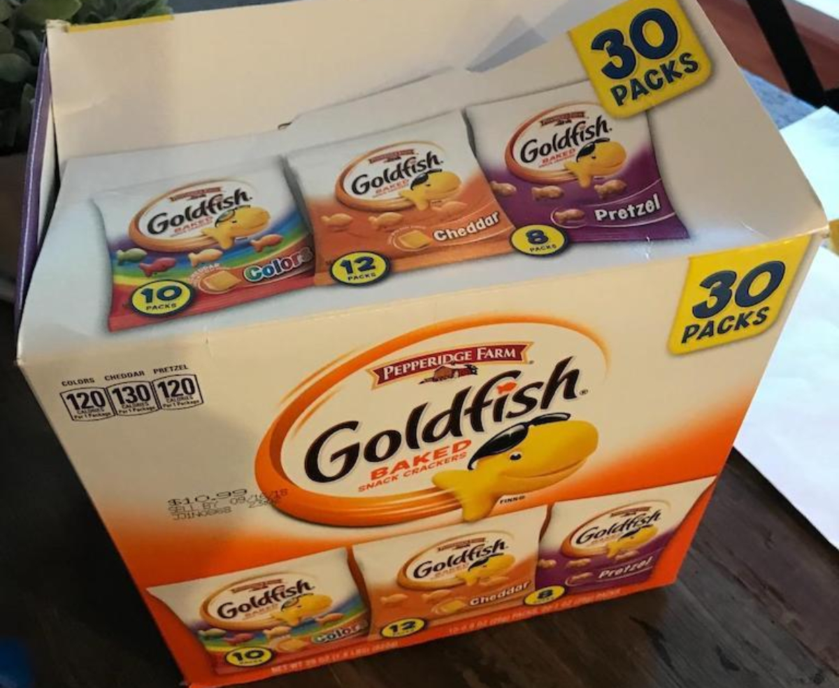 Goldfish 30 count box