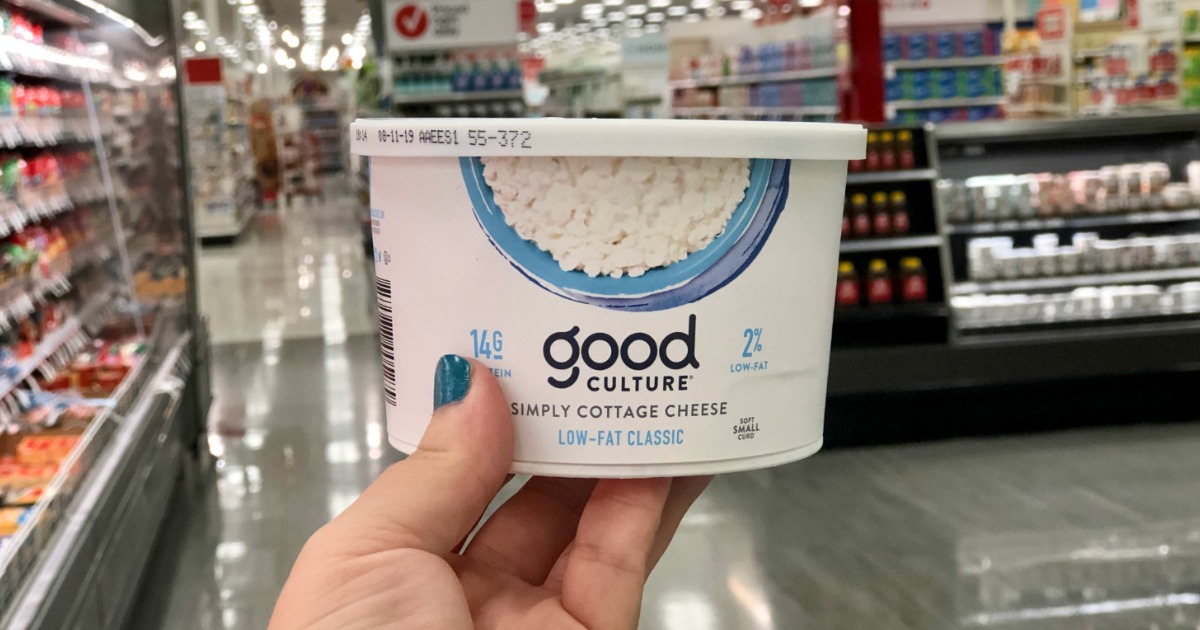 Over 50% Off Good Culture Cottage Cheese After Cash Back at Target