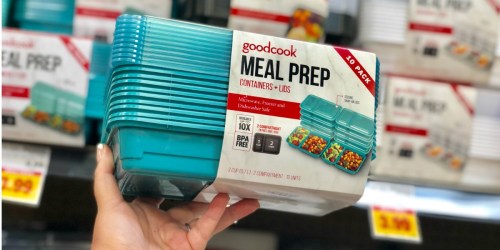 70% Off GoodCook Meal Prep Containers at Kroger Stores | Awesome for School Lunches