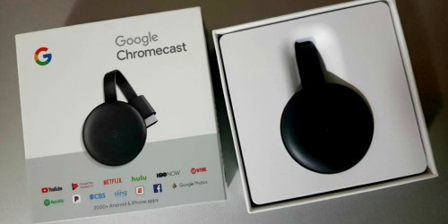 Google Chromecast Streaming Media Players 2-Pack Only $50 Shipped (Just $25 Each)