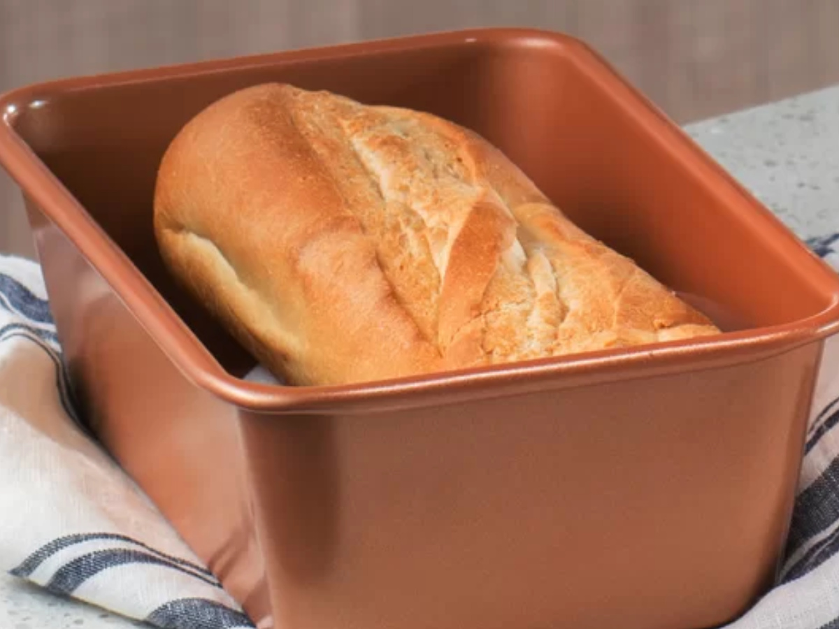 Copper hotsell loaf pan