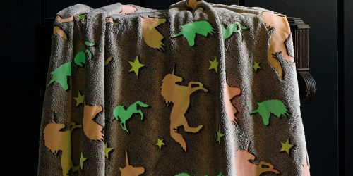 Glow-in-the-Dark Throw Blankets Only $14.99 at Zulily (Regularly $30)