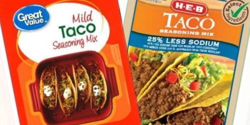Walmart & H-E-B Taco Seasonings Recalled Due to Salmonella Concerns