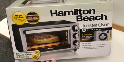 Hamilton Beach 4-Slice Toaster Oven Only $21.59 at Kohl’s (Regularly $40)