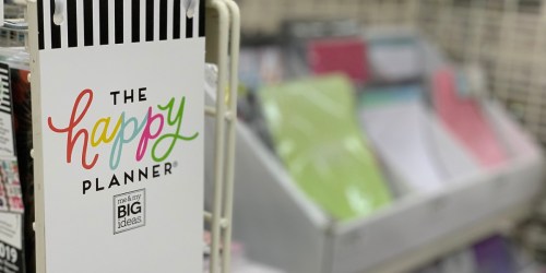 25% Off Entire JoAnn Purchase = Over 60% Off Happy Planners