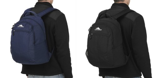 High Sierra Curve Backpack Only $16.99 (Regularly $50)