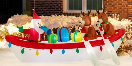 Up to 75% Off Inflatable Holiday Yard Decor at Walmart.com