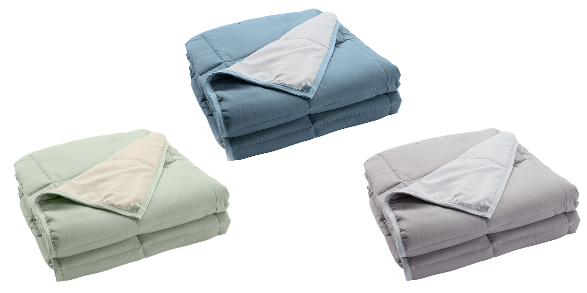 Home Fashion Designs Weighted Reversible Blankets