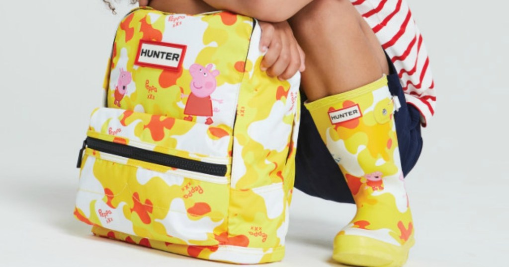 Hunter Peppa Pig Backpack & Boots
