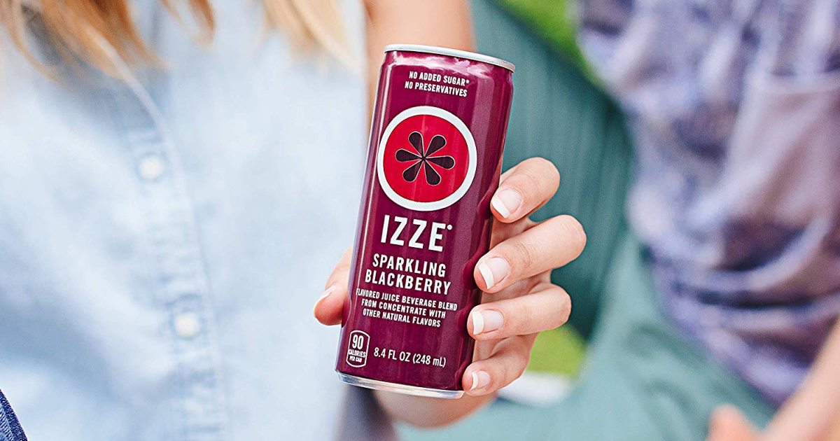 IZZE Sparkling Juice 24Count Variety Pack Only 9 Shipped at Amazon