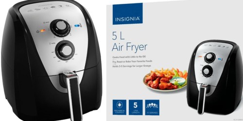 Insignia 5.3-Quart Air Fryer Only $39.99 Shipped (Regularly $100)
