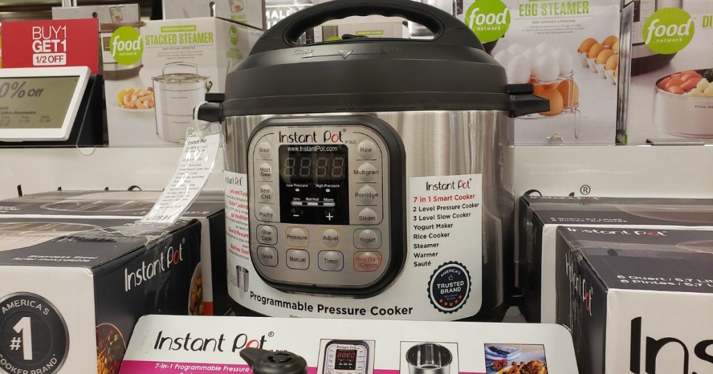 Instant Pot Duo 60 on shelf at Kohl's