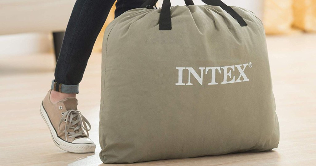 intex airbed in a bag