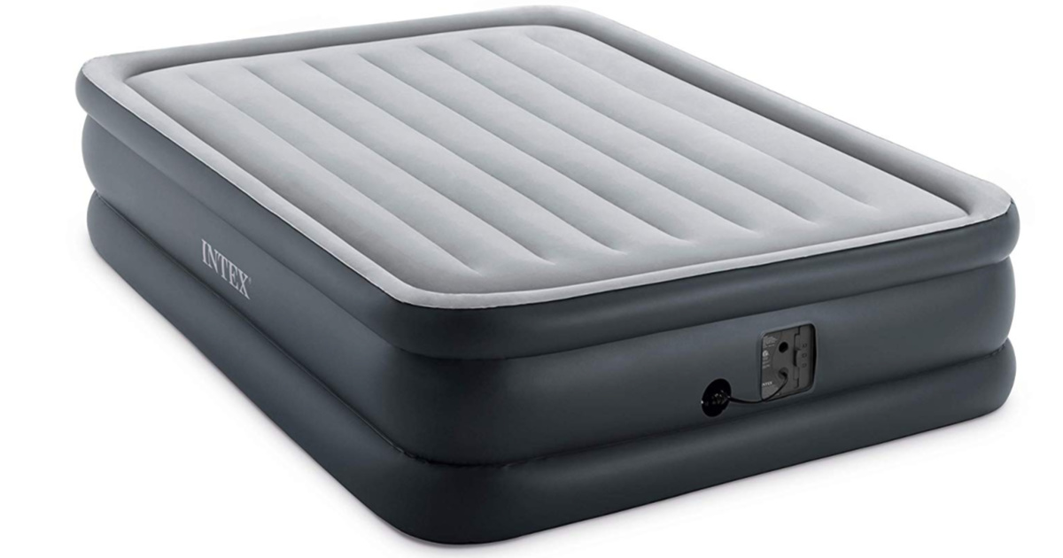 Intex Queen Airbed w/ BuiltIn Pump Only 31.79 Shipped at Amazon