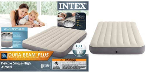 Intex Dura-Beam Deluxe Full-Sized Air Mattress Only $12 at Amazon (Regularly $21)