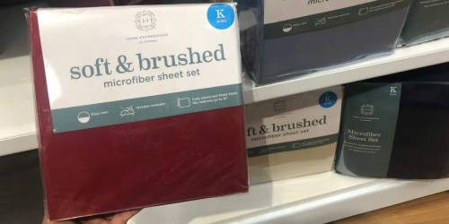 Home Expressions Microfiber Sheet Sets as Low as $5.49 Each at JCPenney (Regularly $26)