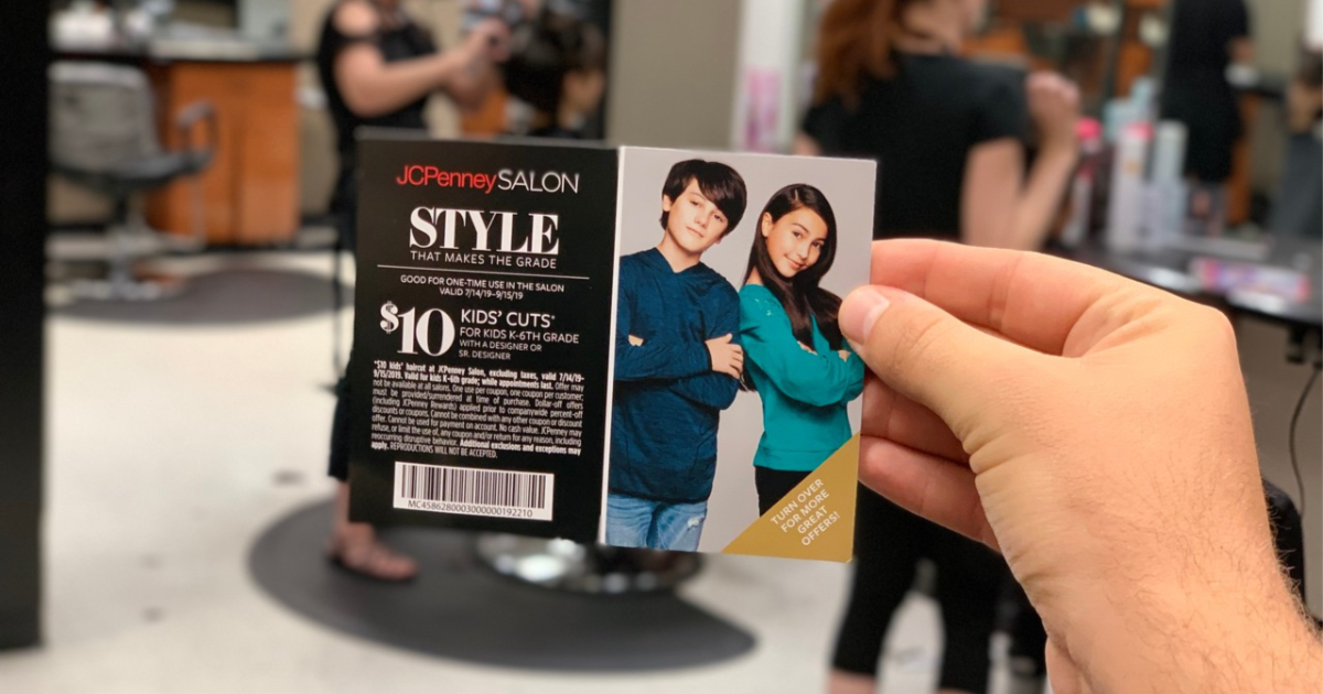 Kids Haircuts Only $10 at JCPenney Salons