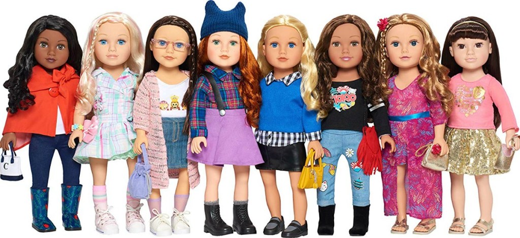 New line-up of 18" Journey Dolls