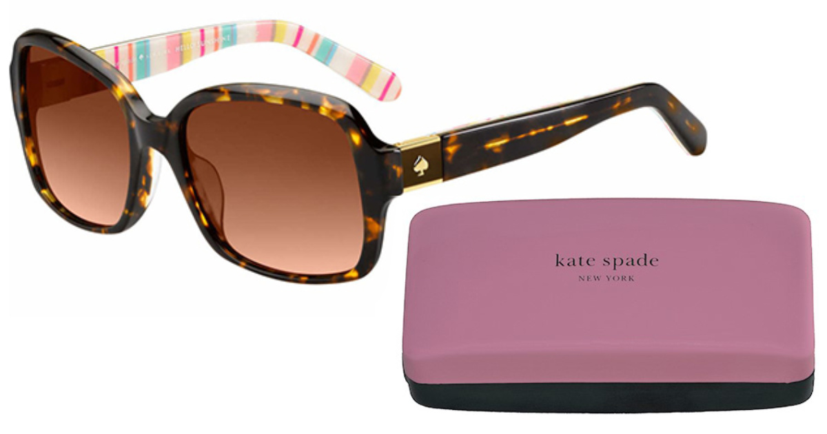 kate spade butterfly sunglasses with signature case