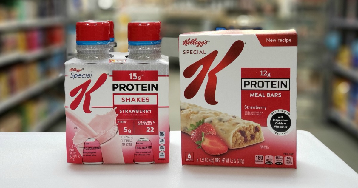 Kellogg's Protein Shakes and Meal Bars