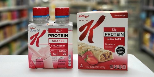 $4 Worth of New Kellogg’s Protein Shakes & Bars Coupons