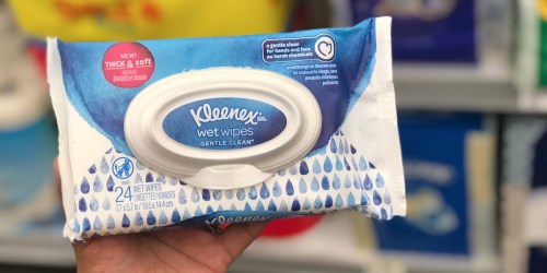 Kleenex Wet Wipes Only 49¢ After Cash Back at Target