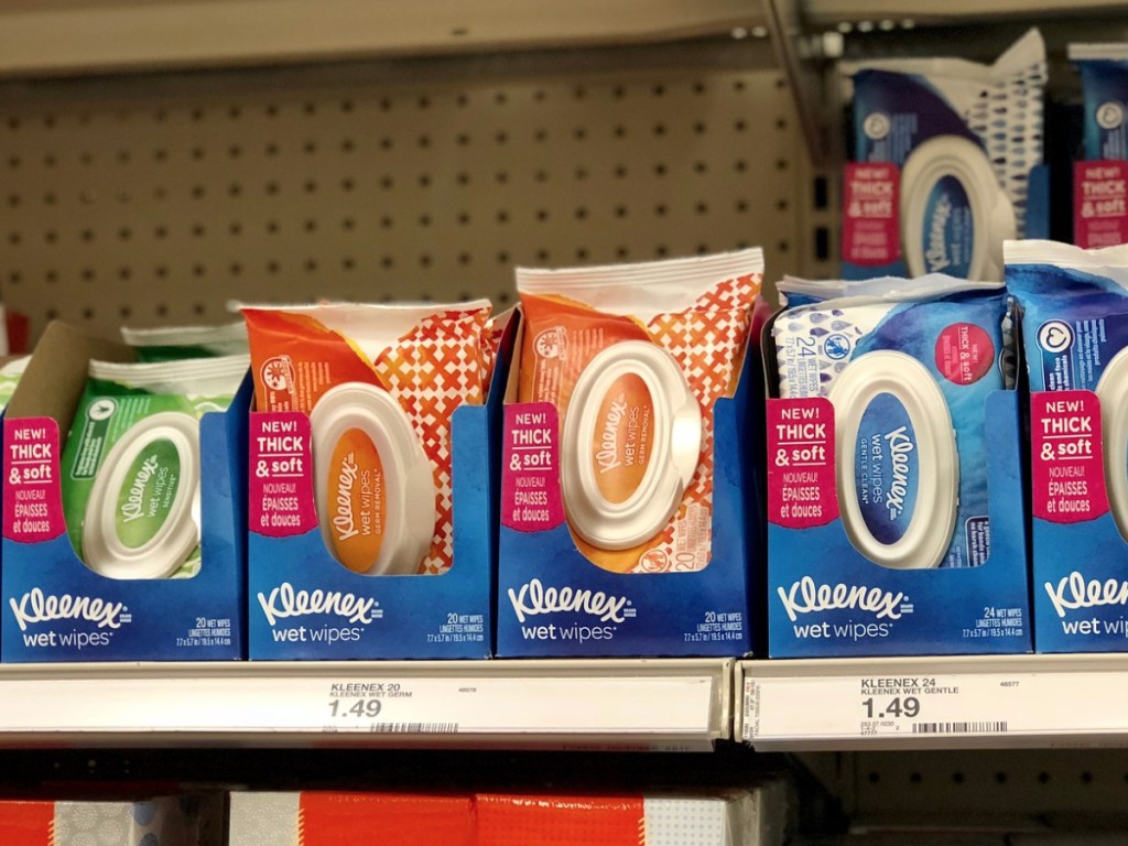 Kleenex Wet Wipes at Target