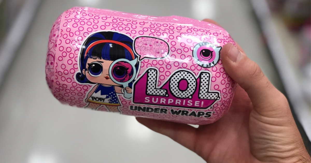 L.O.L. Surprise! Underwraps Doll in hand