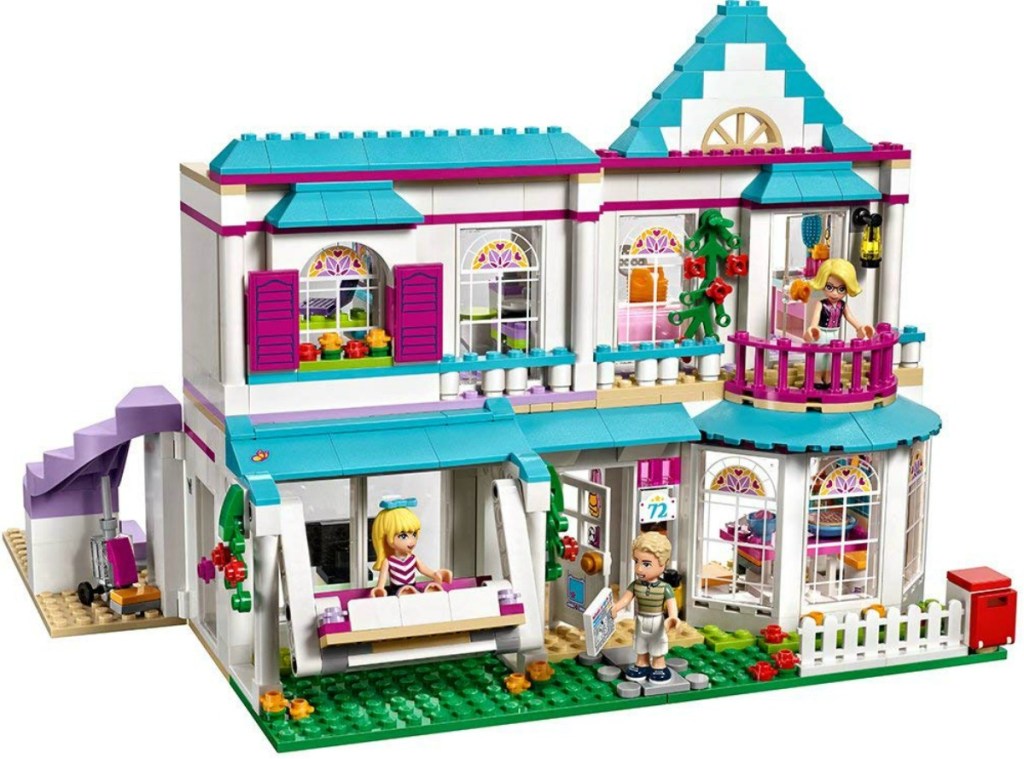 Colorful LEGO house set