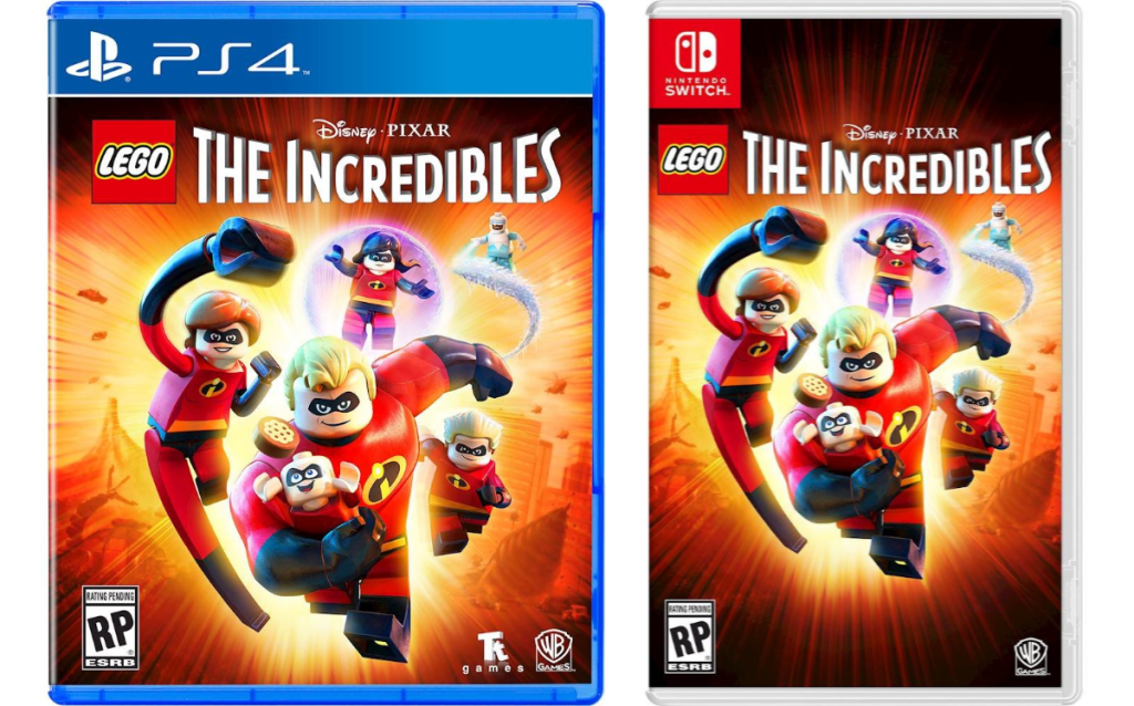 LEGO The Incredibles Video Game PS4 or Nintendo Switch