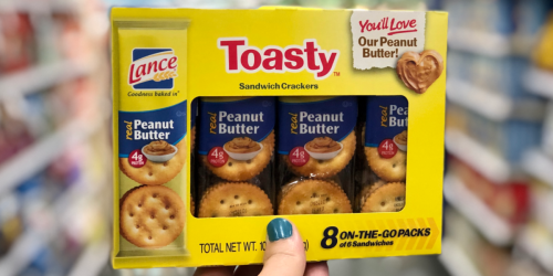 Lance Sandwich Crackers Only $1.49 at Target | Perfect for School Lunches