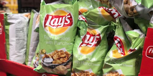 Lay’s Fried Pickles with Ranch Potato Chips Spotted at Costco