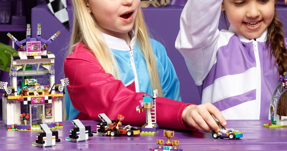 Lego friends best sale race day sets