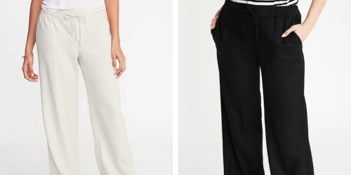 Old Navy Women’s Linen Pants ONLY $12 (Regularly $35)