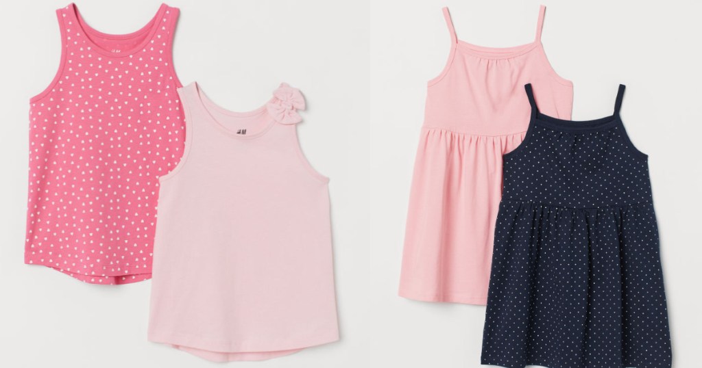 Little H&M Tanks and Dresses