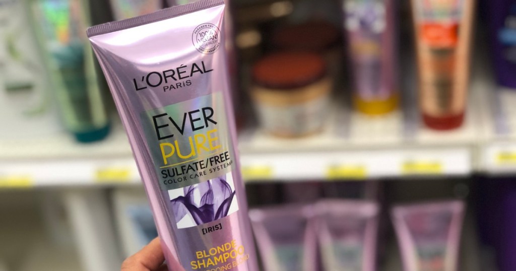 loreal ever pure hair care