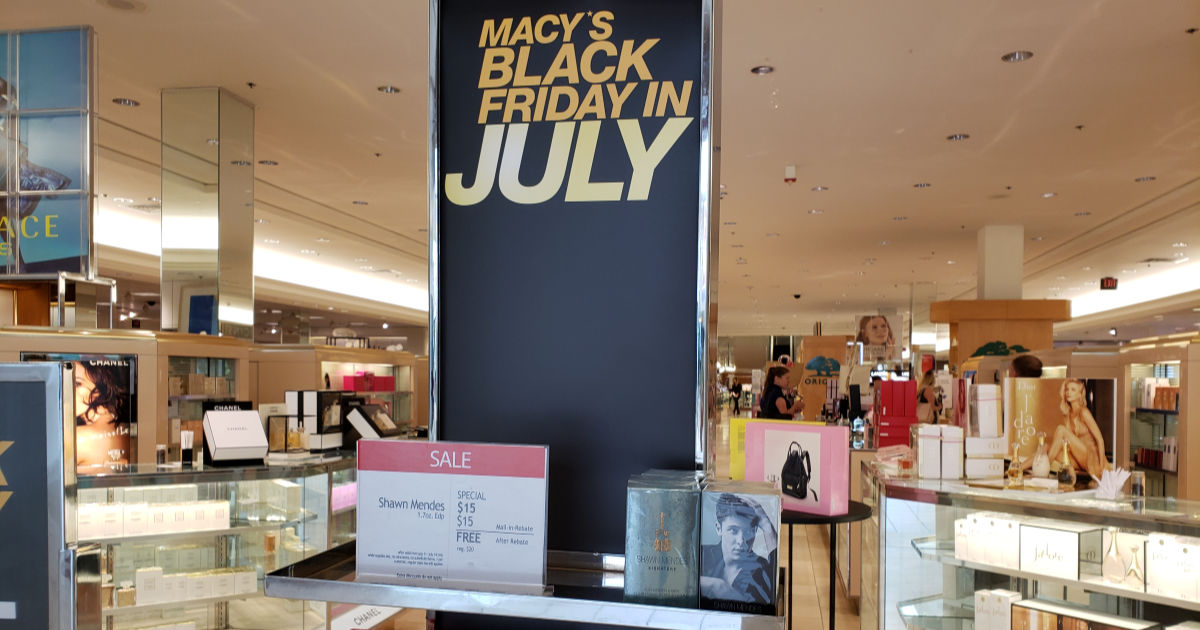 Macy's black friday cheap in july 2019