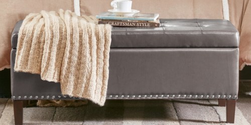 Storage Ottoman Only $83.99 Shipped (Regularly $260) + Get $10 Kohl’s Cash