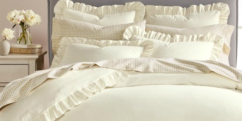 Up to 85% Off Martha Stewart Bedding at Macy’s + Free Shipping