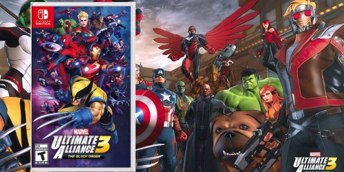 Prime Members | Pre-Order Marvel Ultimate Alliance 3 Nintendo Switch Game Just $49.95 Shipped (Regularly $60)