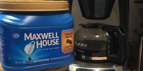 3 LARGE Maxwell House Coffee Containers Just $11.96 Shipped on Amazon | Only $3.99 Each
