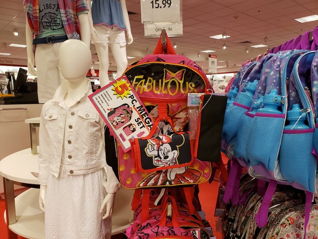 Minnie Mouse backpack at Macy's