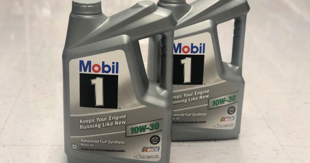 mobil-1-synthetic-5-quart-motor-oil-only-12-after-rebate-on-walmart