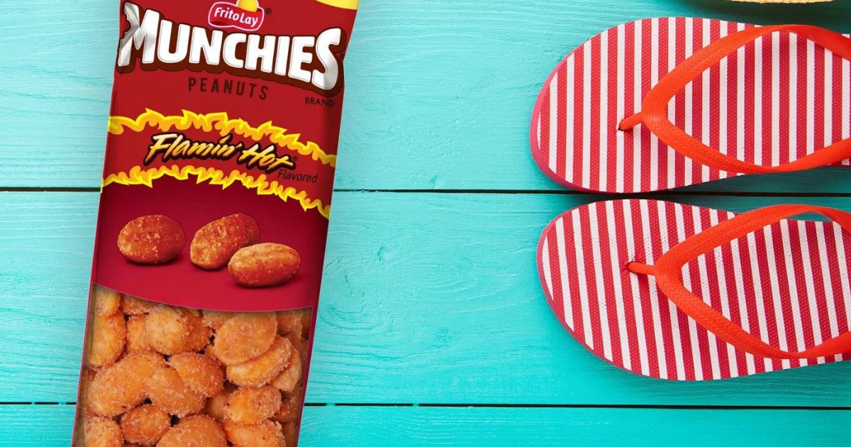 Munchies Flamin’ Hot Peanuts 36Count Only 10.15 Shipped at Amazon