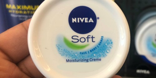NIVEA Soft Moisturizing Crème 3-Pack Just $9 Shipped at Amazon (Only $3 Per Jar)